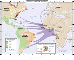 mapa rutas esclavos